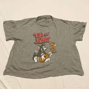 Tom and Jerry Graphic T-Shirt Women’s Oversized Size Large